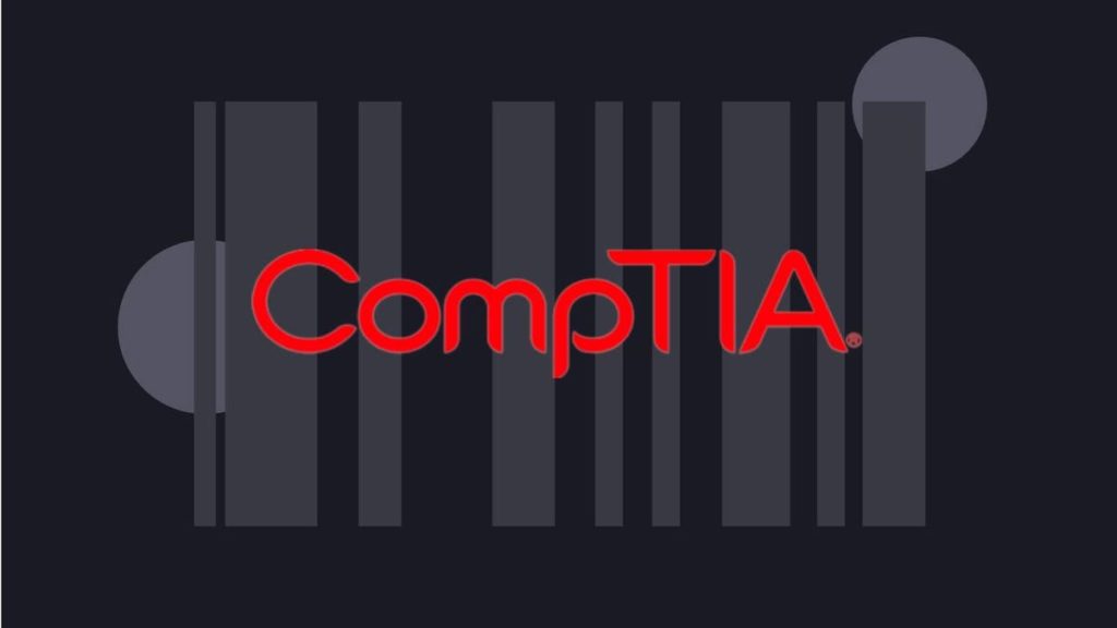 CompTIA black logo