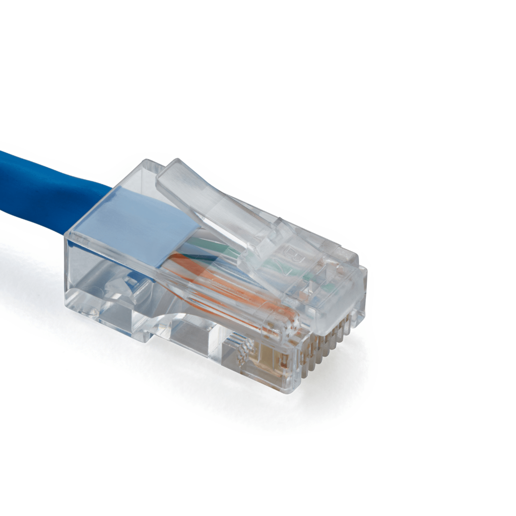 RJ-45 ethernet cable connector