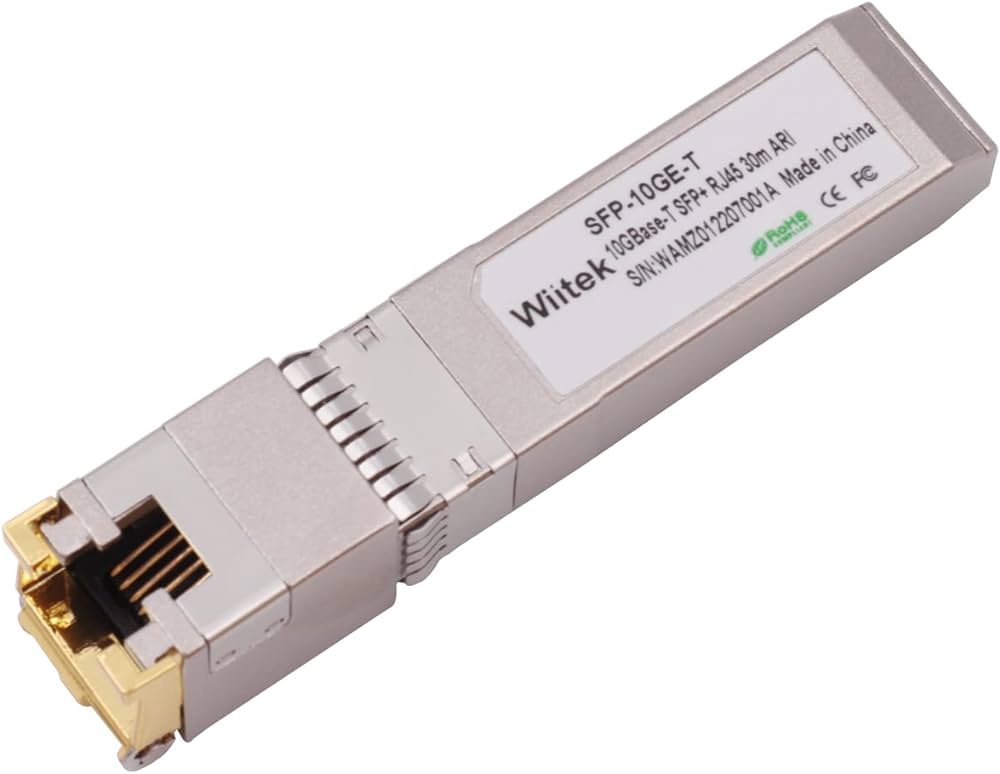 SFP+ network transceiver